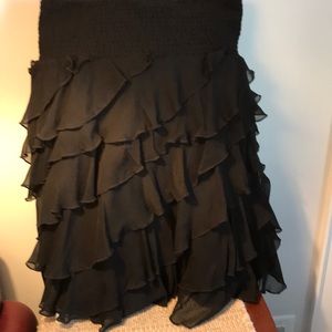 MSK ruffled skirt